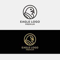 Örn logotyp design ikon mall vektor
