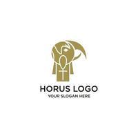 horus logotyp ikon vektor bild