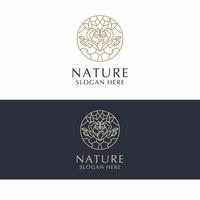 Natur-Logo-Symbol Vektor-Bild vektor