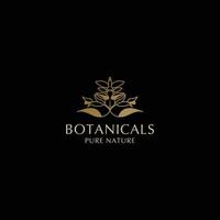 Botanicals-Logo-Symbol-Vektor-Bild vektor