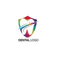 Guard Dental Logo Vektor-Design-Vorlage. vektor