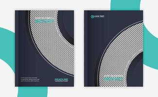 Business Book Cover Jahresbericht Design, Business Katalog Design, Layout Design, Booklet, Broschüre, Vorlage, vektor