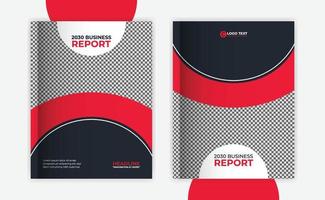 kreativ årlig Rapportera och bok omslag, företag katalog design, layout design, häfte, broschyr, mall, vektor