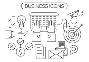 Kostenlose Business Icons vektor