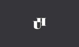 alfabetet bokstäver initialer monogram logotyp uy, yu, u och y vektor