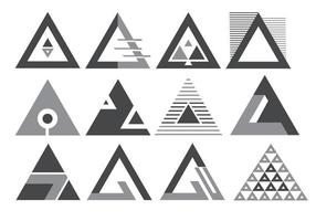 Dreieck-Logo-Symbole vektor
