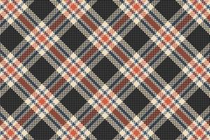 Tartan oder kariertes Vintage-Farbmuster. vektor