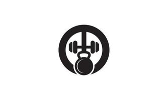 Fitnessstudio-Logo-Design-Vektor Pro-Vektor vektor