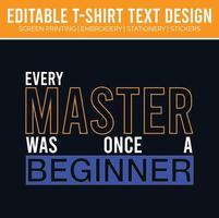 T-Shirt-Print-Design. T-Shirt-Design mit Typografie und Bekleidung und Kleidung vektor