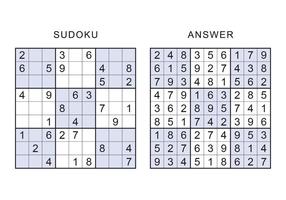 Sudoku Vector Spel