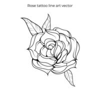 reste sig element vektor illustration. passa för tatuering, affisch, baner, kläder. vektor eps 10. blomma element.