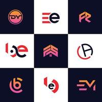 technik, logo, modern, einfach, symbol, technik, kreativ, grafik, design, minimal, generisch, logobündel vektor