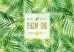 Gratis Palm Oil Vector Bakgrund