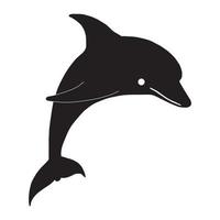 Delphin-Symbol-Logo-Vektor-Design, dieses Bild kann für Logos, Symbole und mehr verwendet werden vektor