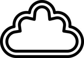 Cloud-Icon-Stil vektor