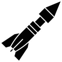 Rakete, die leicht geändert oder bearbeitet werden kann vektor