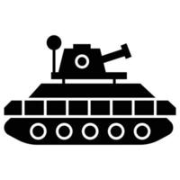 Armeepanzer, der leicht geändert oder bearbeitet werden kann vektor