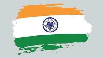 ny färgrik abstrakt indisk flagga vektor