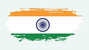 ny indisk abstrakt flagga vektor