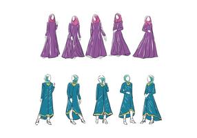 Gratis Abaya Vector