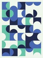 abstrakte geometrische Poster-Cover-Flyer-Designs. Vektor-Illustration vektor