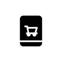 Einkaufswagen-Shop-Symbol kostenlos vektor