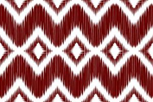 Ikat ethnisches Muster traditionell. nahtloses Muster im Stammes-. vektor