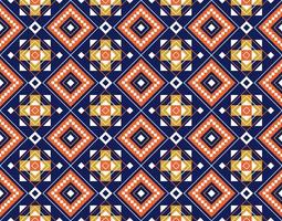 abstrakt geometrisk stam- etnisk ikat folklore ruter orientalisk sömlös mönster traditionell design för bakgrund, matta, tapeter, kläder, tyg, inslagning, tryck, batik, folk, sticka vektor illustration