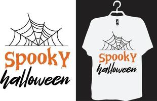 Halloween-T-Shirt-Design vektor