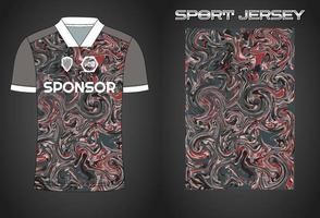 fotboll jersey sport skjorta design mall vektor