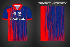 fotboll jersey sport skjorta design mall vektor