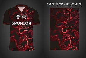 fotboll jersey sport skjorta design mall vektor