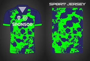 fotboll jersey sport skjorta design mall vektor