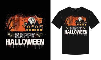 Halloween-T-Shirt-Design vektor