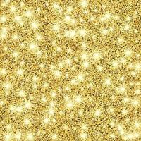 goldener glitzernder hintergrund mit goldenen funkeln und glitzereffekt. leerer Platz für Ihren Text. Vektor-Illustration vektor