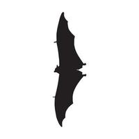 Fledermaus-Symbol-Logo-Vektor-Design, dieses Bild kann als Logo, Symbol und andere verwendet werden vektor