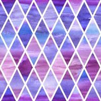 Aquarell violett Rumb nahtloses Muster vektor