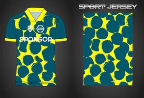 fotboll jersey sport skjorta design mall vektor