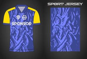 fotboll jersey sport skjorta design mall vektor