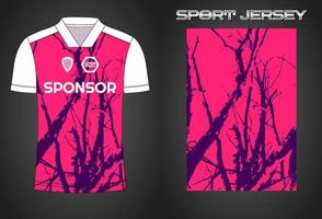 fotboll jersey sport skjorta design mall vektor