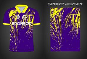 fotboll jersey sport skjorta design mall vektor