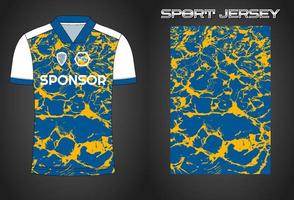 fotboll jersey sport skjorta design mall vektor