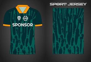 fotboll jersey sport skjorta design mall vektor