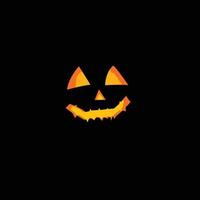 Kürbisdesign für Halloween, Halloween-Hintergrund, Halloween-Kürbis vektor