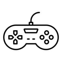 Game-Controller-Icon-Stil vektor