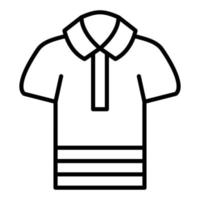 Poloshirt-Icon-Stil vektor