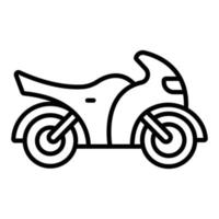 Motorrad-Icon-Stil vektor