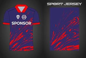 fotboll jersey sport skjorta design mall vektor