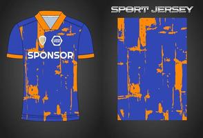 fotboll jersey sport skjorta design mall vektor