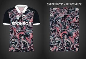 fotboll jersey sport skjorta design mall vektor